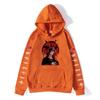 Herren Naruto Anime Hoodie Cosplay Sweatshirt Lockere Passform Baumwollmischung Langarm Lässig Streetwear