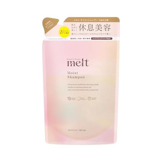 

[melt] Melt Moist Shampoo Refill 380ml Rest Beauty Rest Beauty Mindful Aroma/Geranium & Muguet Scent Intensive Repair Care Moisturizing Hair Hybrid