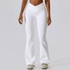 Flare Leggings Yoga Pants Women High Waist Wide Leg Pants Women Gym Workout Fitness Sports Flared Pant Latin Dance Trousers