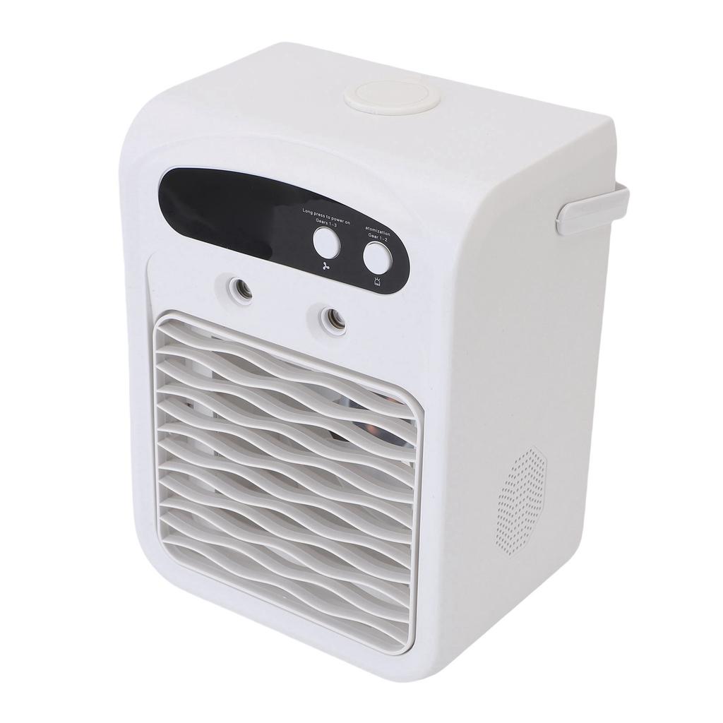 Desktop   Conditioner with Humidifier 1000ml Water   USB Rechargeable Quiet Desk   Cooler for Bedroom Offices