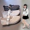 Fashion New Children's Sandals Summer Breathable Princess Shoes for Girls Simple Fashion Kids Causal Shoes Soft Soled Trend Versatile