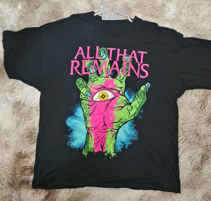 Collection ALL THAT REMAINS Band Black T Shirt All Size S-5XL AM782 Unisex T-Shirt XXXL