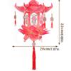 PVC DIY Craft Material Kit Glowing Hanging LED Lantern Mid-Autumn Festival Lantern  Gift
