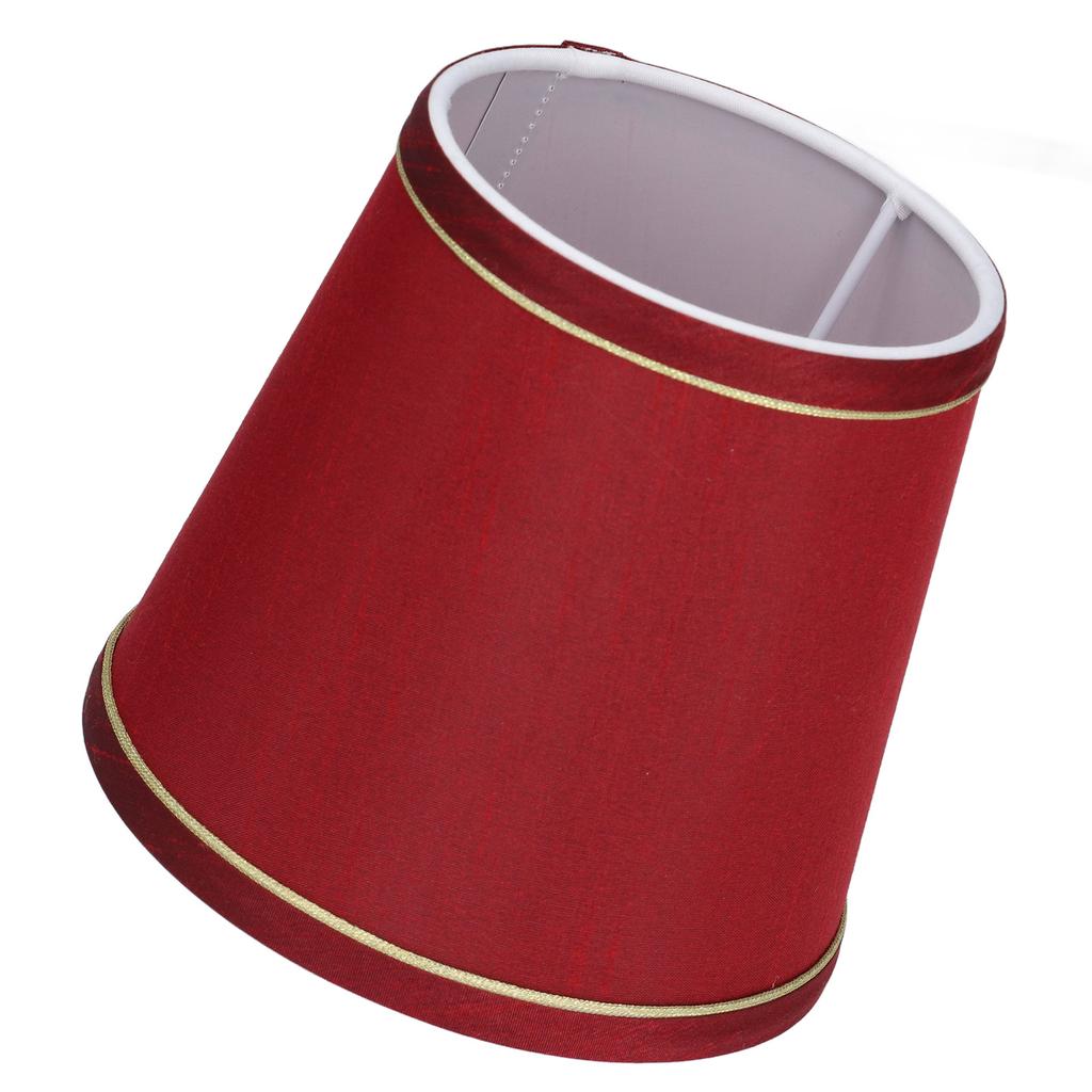 6PCS Fabric Lampshade Modern Simple Fabric Light Lampshade Phnom Penh Craftsmanship for E14 Lamp