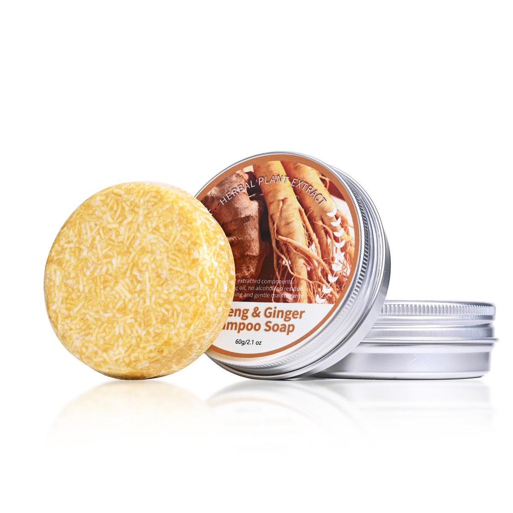 Ginseng Ginger & Black Rice Rosemary Handmade Soap with Polygonum Multiflorum & Juniper