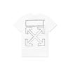 Off-White C/O SS20 Virgil Abloh Figure Print Short Sleeve T-Shirt, Regular Fit Men Tops White OMAA027S201850090110