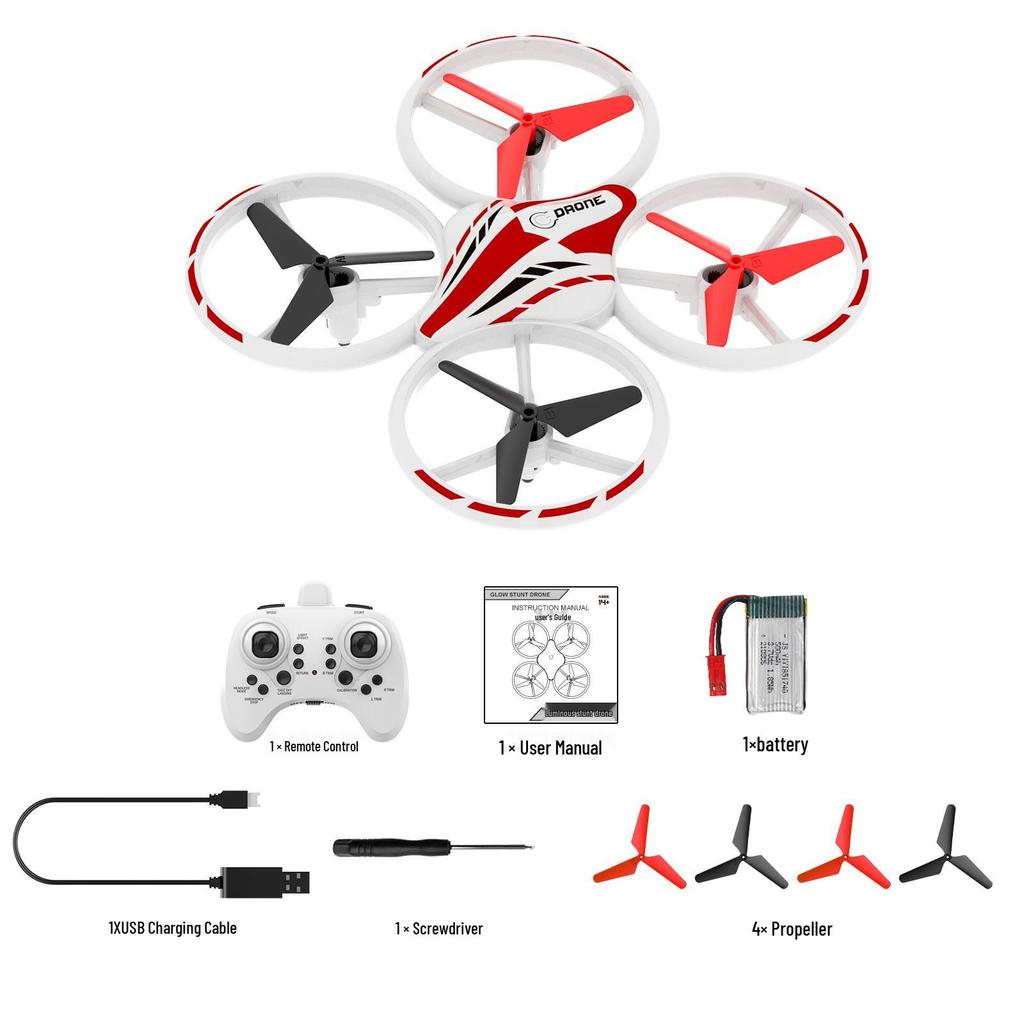 Smart Educational Remote Control Toy Drone for Kids - Outdoor Electric Airplane