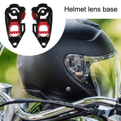 1 Pair Shield Base Plate Compact Tight ABS Helmet Gear Base