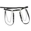 Punk Leather Waist Chain Belt Layered Ring Belly Chains Dance Body Accessories for Women and Girls