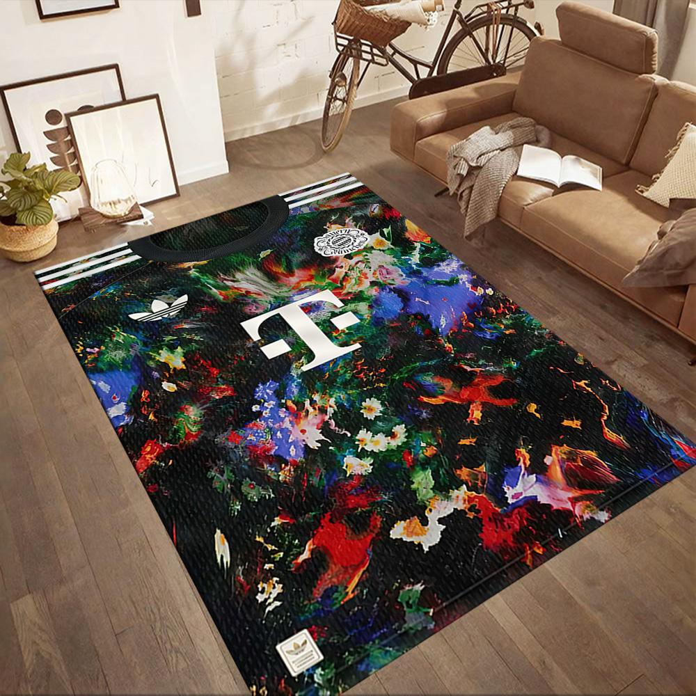 Bayern Munich Floor Rug Office Rug Suitable for Entryway Decorate room Game Room Living Rooms Antislip Carpet Anime Office Decor Gift for Festivals