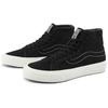 Vans Sk8 Canvas Shock Absorbing Durable Lightweight Breathable High Top Skate Shoes Women Sneakers Black VN0A4UWN4VO