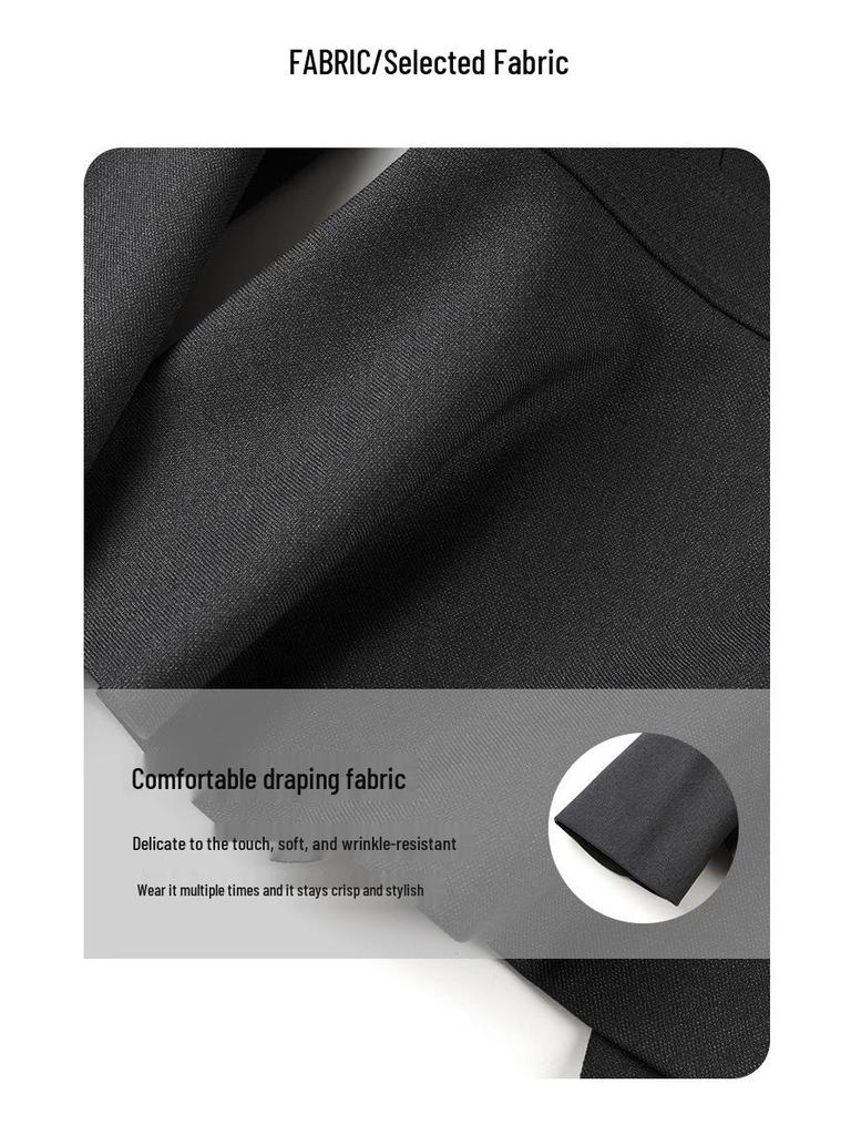Women's High-End Professional Spring/Summer Suit for Office, Hotel, and Beauty Salon