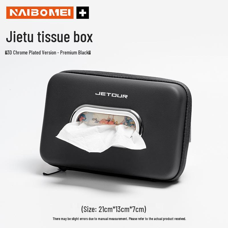 Jetour X70/X70M/X70S/X90/X95/X90PLUS Car Armrest Pull-Out Tissue Box