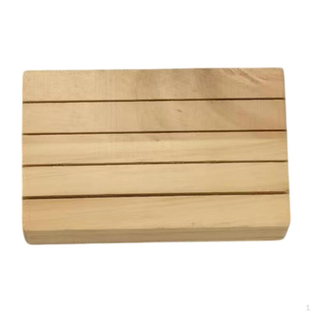 Spillekortholder Display Premium for Barn Seniorer Voksne Stabil Massivt Tre Organizer