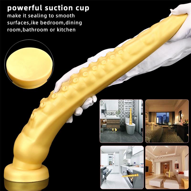 Women's Largest Silicone Overgrown Masturbator Gay Dildo Heterosexual Anal Plugs