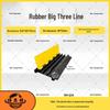 Durable Road Crossing Cable Protector: Anti-Crush Rubber Trunking Cover for Floor Protection