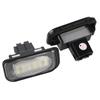 Number Plate Lamp Waterproof for Benz W203 2pcs 12V LED White License Plate Light Assembly
