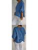Women's European & American Casual Solid Color Ruffle Short Sleeve T-shirt