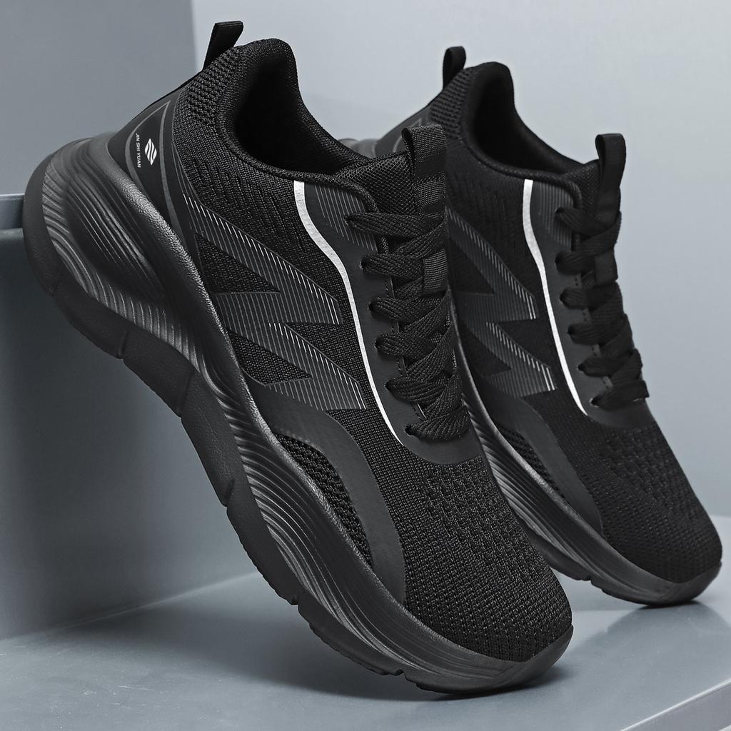 Men's shoes new mesh breathable shock-absorbing sports shoes soft sole fashionable versatile lightweight not tired feet casual shoes