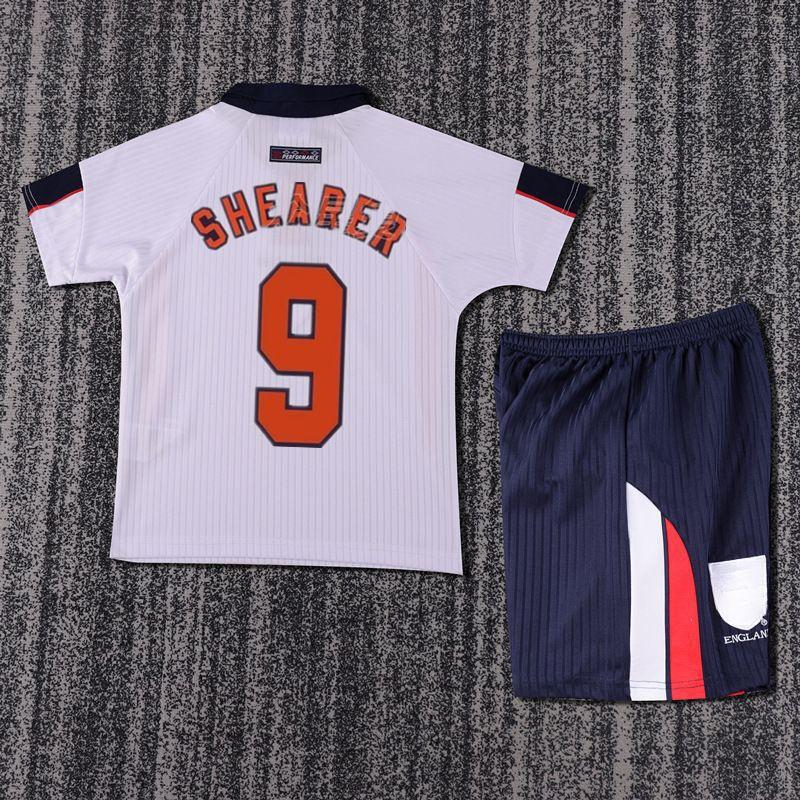 Vintage National Team Retro Football Jerseys Kids Classic Sports Training Shirts