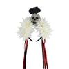 Scary Flower Halloween Headband Simulated Flower Halloween Skull Hairhoop  Girls
