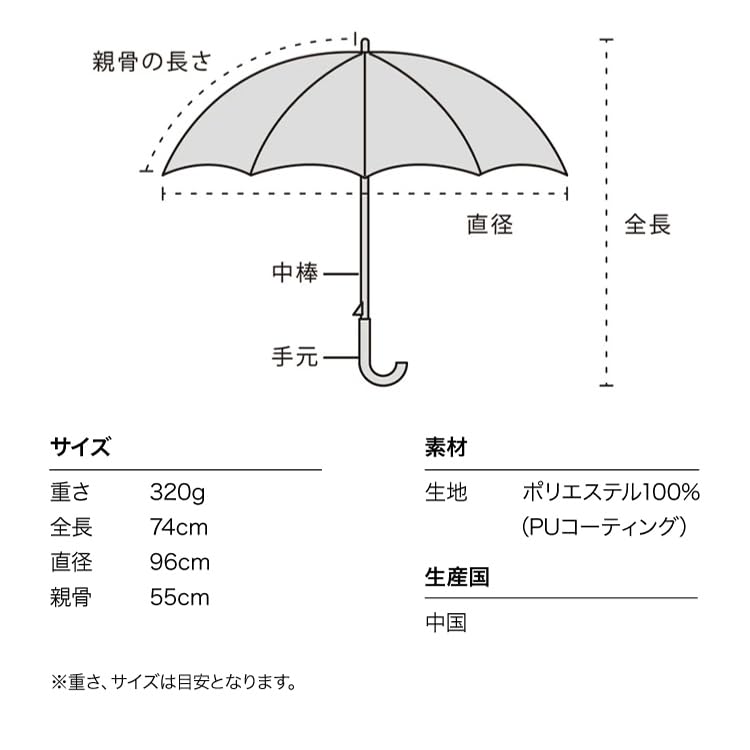 Sun Flower Light UV Heat Suitable for Rain or Long 55cm Perfect for and Stylish and Cute for Product [2025] Wpc. Umbrella, Shadow, Off-White, 100%
