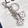Good Luck Dice String 3D Bag Keychain
