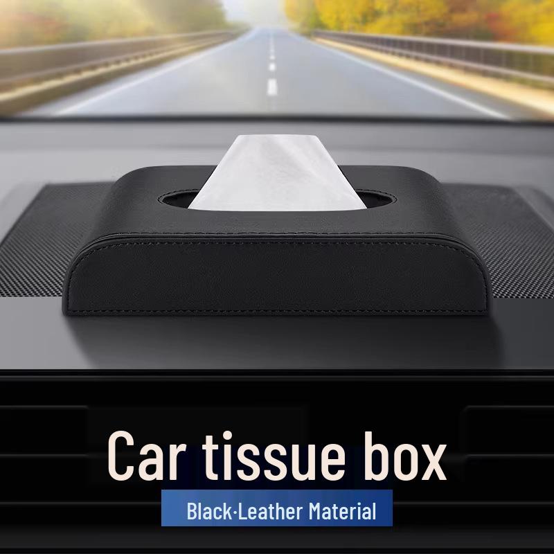 Geely Geometry Series Car Leather Tissue Box for Interior: Compatible with Geometry E Firefly, G6, A, M6 Models.