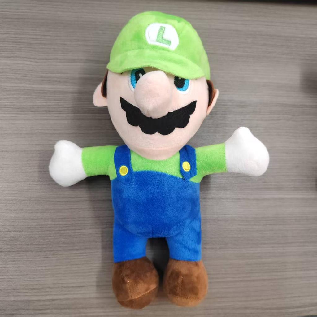 1-2Pcs Mario Plush Toys Luigi Stuffed Toys Anime Doll Plushie For Kids Great Christmas Birthday Gift For Children