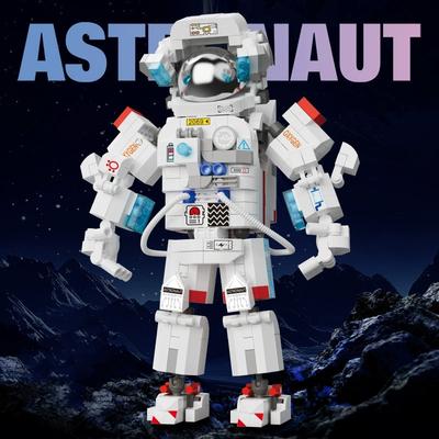 MOC Aerospaces Centre de Lancement de Véhicule Habité d'Astronaute Ville de l'Aviation Spatiale Briques de Construction Modèle Kits Ensembles Idées