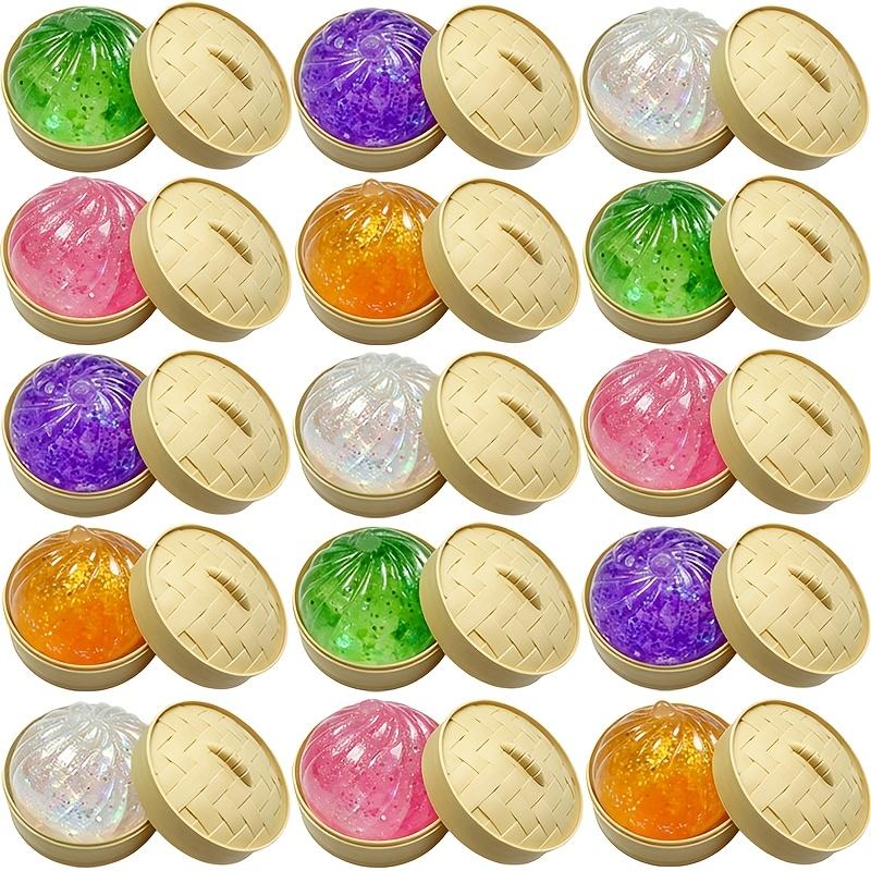 Gift for Her/Him Multi-item Party Favor Packs,1/1/6pcs Sugar Glitter Balls,Relax Fidget Squeeze Toy for Holiday & Birthday Gifts