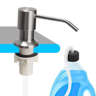 Tube Detergent Water Pump Soap Dispenser Dishwashing Liquid Lotion Dispenser Kitchen Sink Mounted