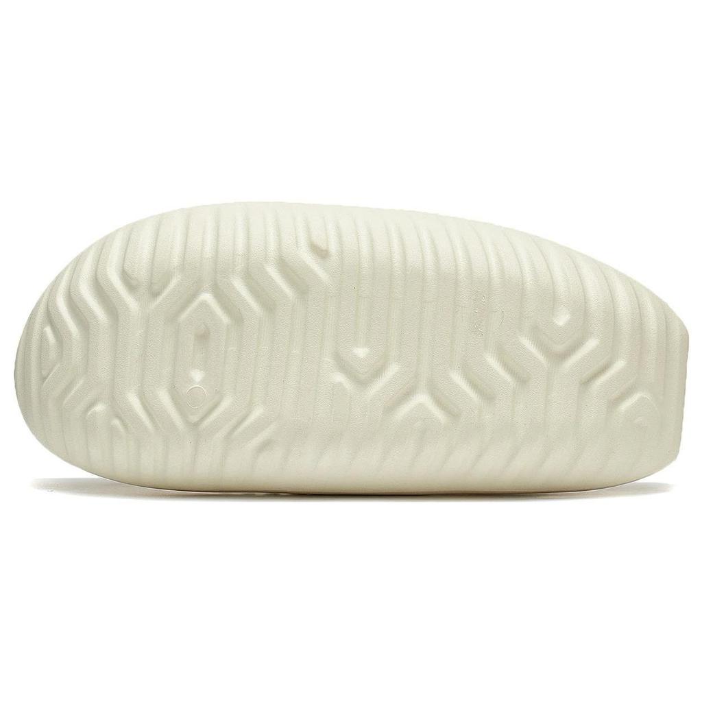 Li Ning Jet Sky Black Slay Casual Slide Slippers Unisex Cream White AZST011-1