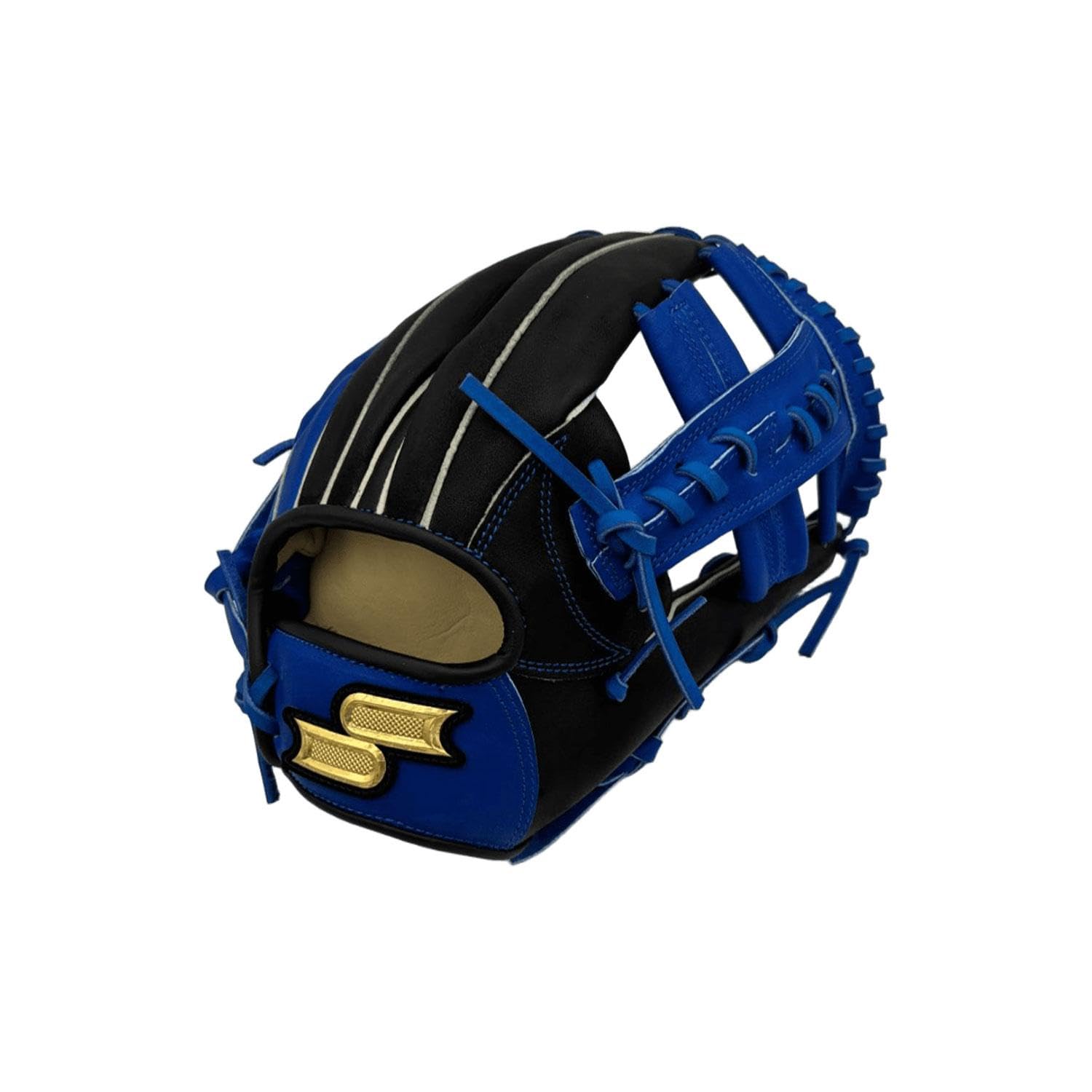 SSK Soft Baseball Infield Glove SSGB76109 L (SSK) Black/Blue (9060)