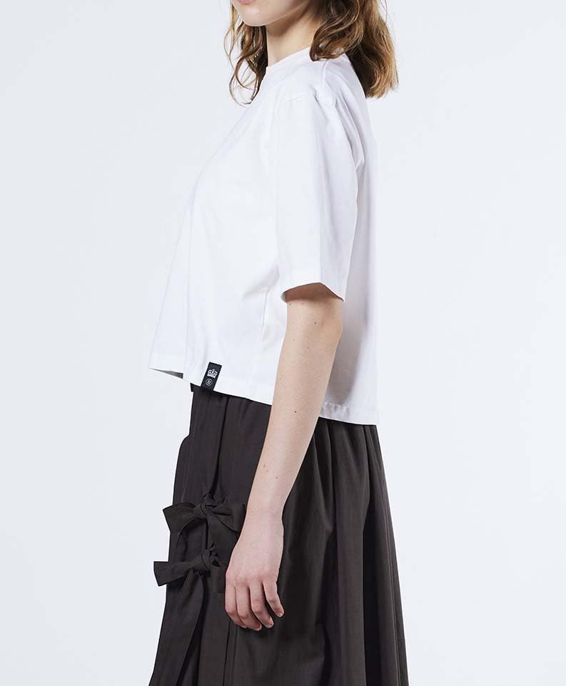 Double Standard Clothing Chain Stitch Women's T-Shirt, 0208-021-253