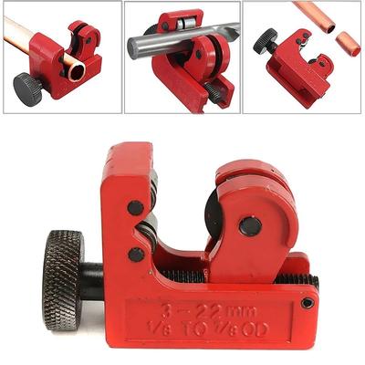 1PC 3-22/3-16mm Mini Alloy Steel Pipe Tubing Cutter Cutting 1/8-inch To 7/8-Inch for Pipe Copper PVC Thin Stainless Steel Tube