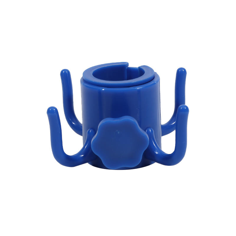 Beach Patio Umbrella Hanging Hook Beach Camping Trips Four-corner Plastic Umbrella Holder Hanger for Towels Hat Clothes