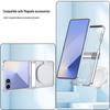 Samsung Z Flip7 Case: Spring Hinge Shell, Flip6/5 Compatible, Magnetic Wireless Charging Protective Cover.