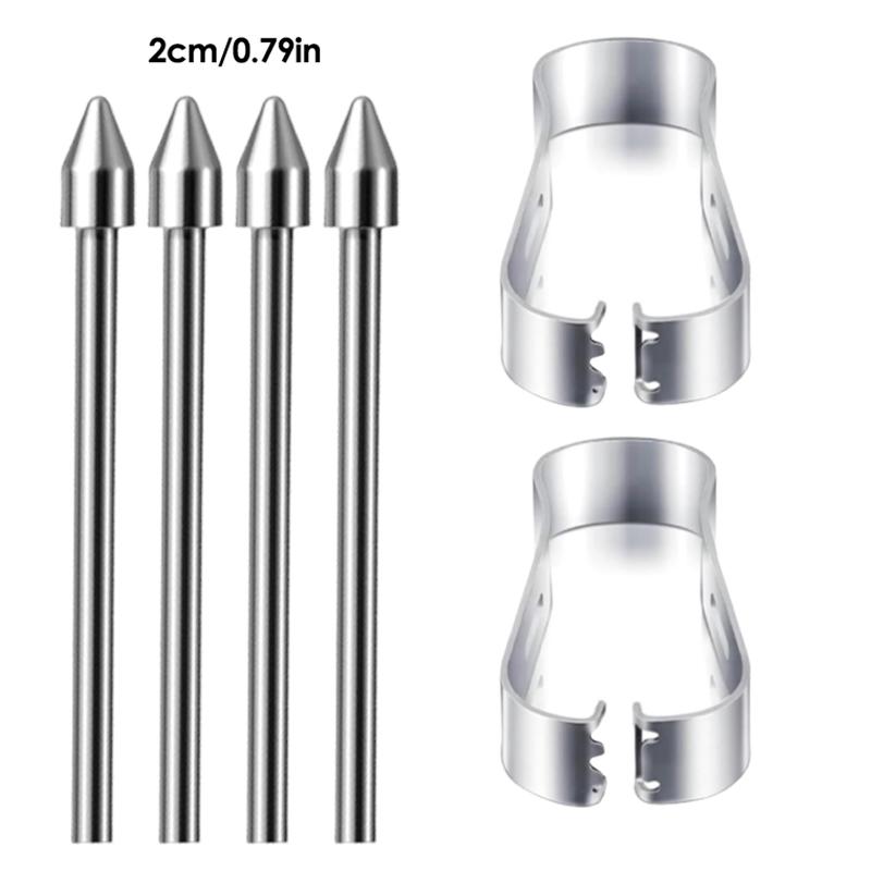 Luxe Metalen Stylus Punt voor Samsung S-Pen Galaxy Tab S10 Ultra S9 FE NOTE10 Vervangende Punt Drukgevoelige Penpunt