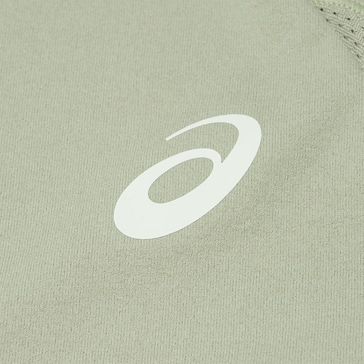 Asics Reflective Moisture-Wicking Quick-Dry Running Crew Neck Solid Color Short Sleeve T-Shirt Men Tops 2031F359-300