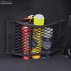 Universal Trunk Storage Bag Car Mesh Trunk Seat Elastic String Net Sticker Storage Bag Pocket Cage Auto Organizer Seat Back Bag