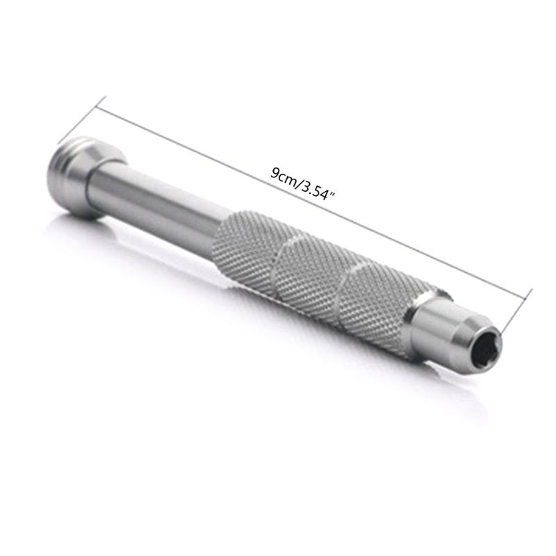 Magnetic Screwdriver Handle Holder Aluminium Alloy Repair Hand Tool Fit for 4mm Hexagon Durable Electronics Repair