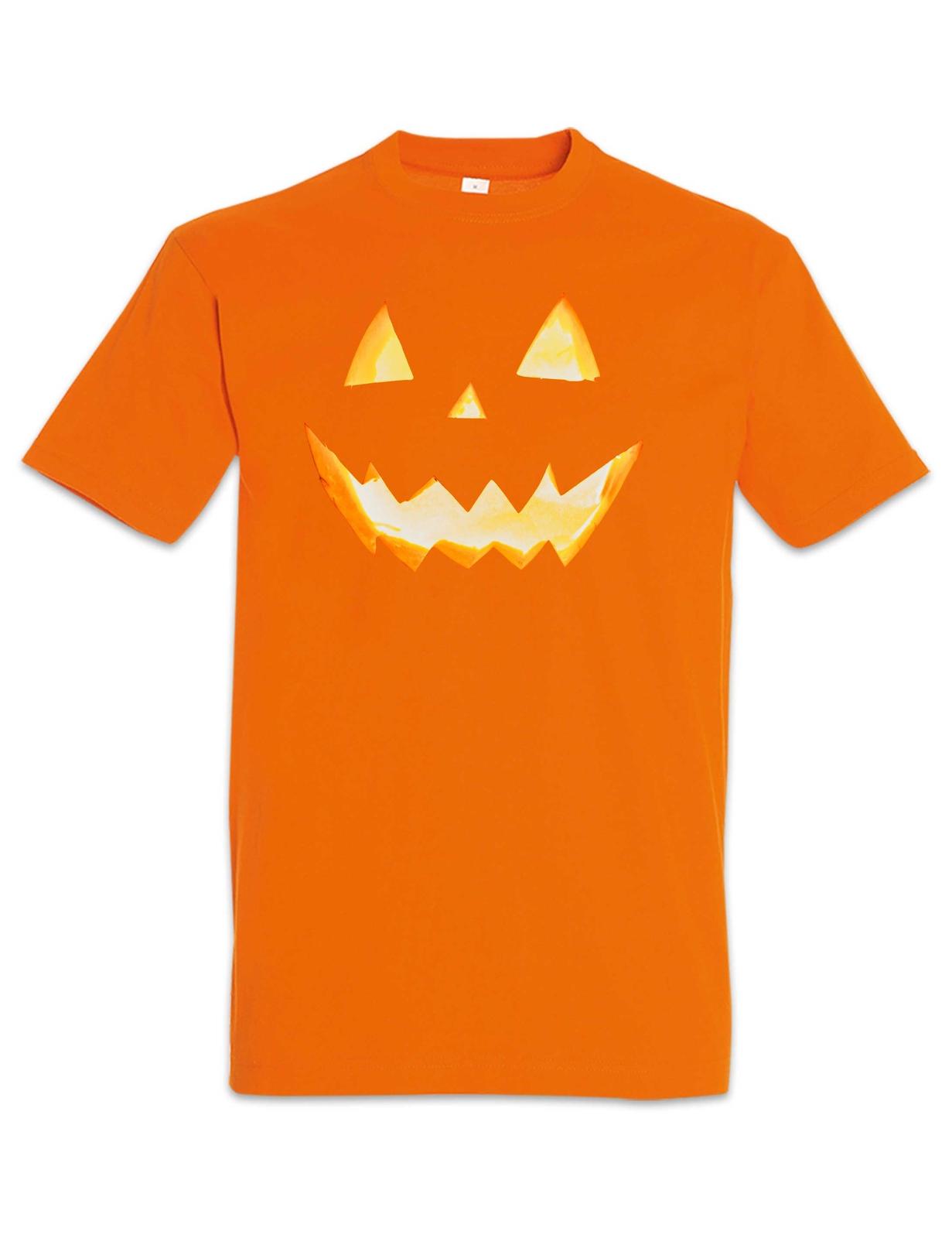 Pumpkin Face I T-Shirt Halloween Nightmare Horror Witch Witches 4XL
