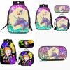 Afor Adley School Backpack Set For Kids Large Size 20-35l Capacity Zipper Closure
