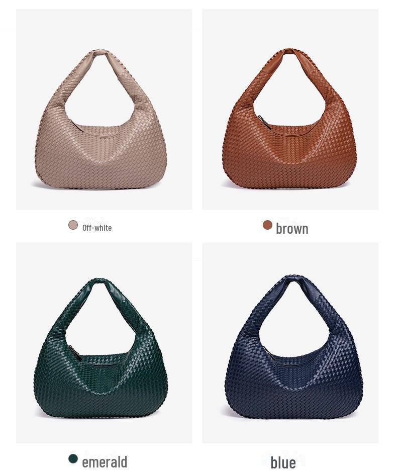 Genți Crossbody Retro Tricotate Manual – Genți de Mână Trendy pentru Femei, cu Capacitate Mare