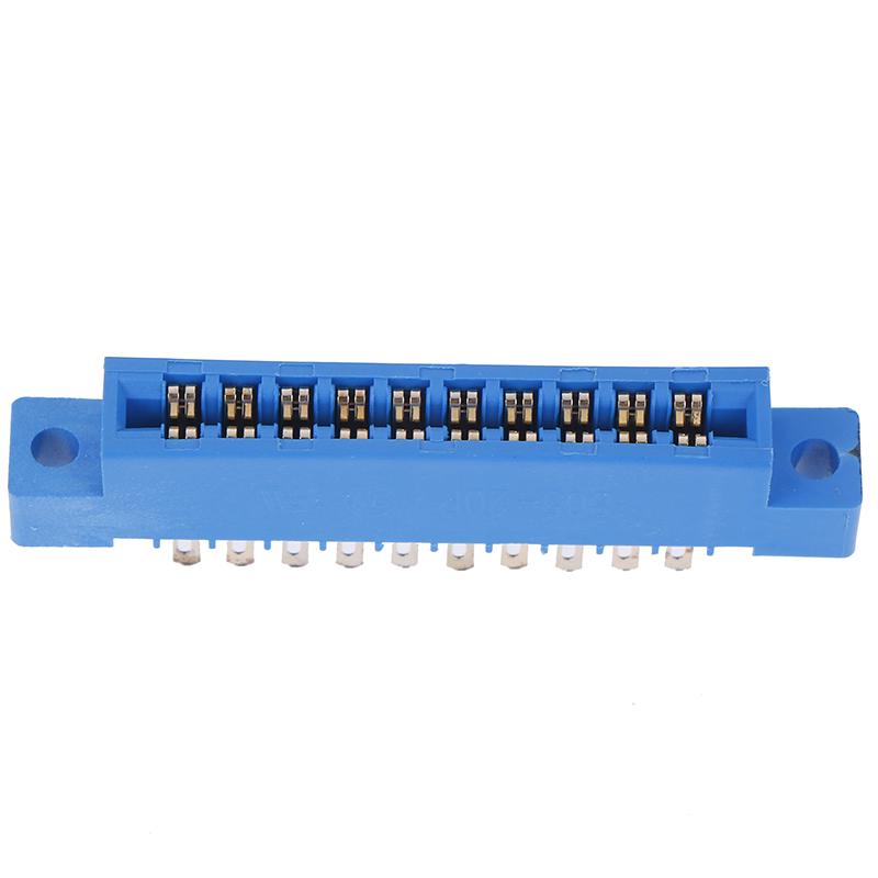 1 Stück 805 Serie 3,96 mm Raster Leiterplatten-Slot Lötkantensteckverbinder 8-72 Pins