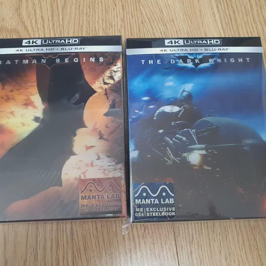 

(нераспечатанный) Manta Lab Batman Begins Dark Knight Двойной Bluray Bulk Sail