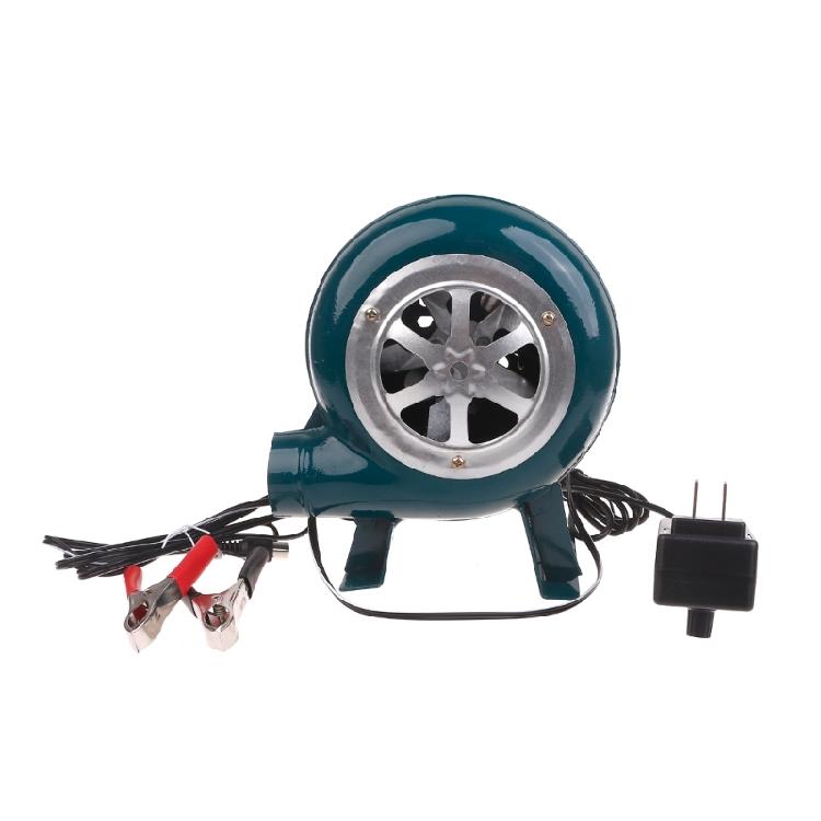 Adjustable Speed Barbecue Fan 12V Blower Fan for Camping Picnic Trip BBQ Blower