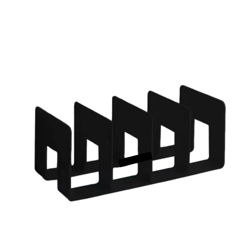 4 Grids Design Bag Storage Shelf Divider Clear Acrylic Purse Display Stand  Office Stationery