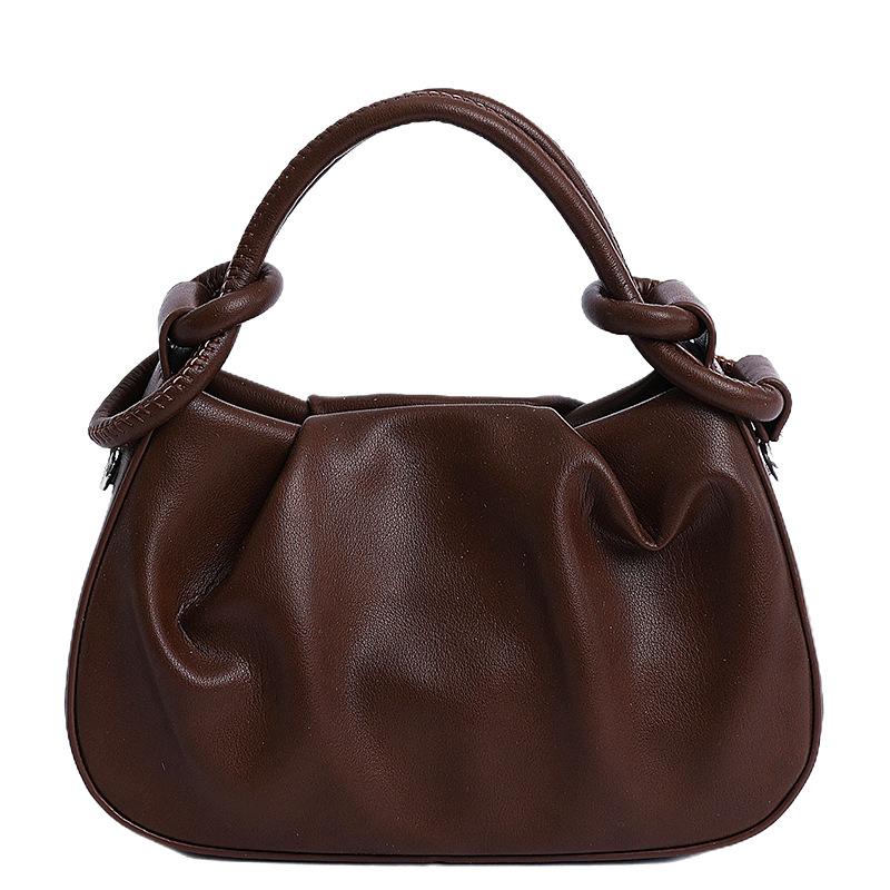 Fashion Handbag Pleated Cloud Bag Women's New Versatile Shoulder Messenger Bag Premium Commuter Bag